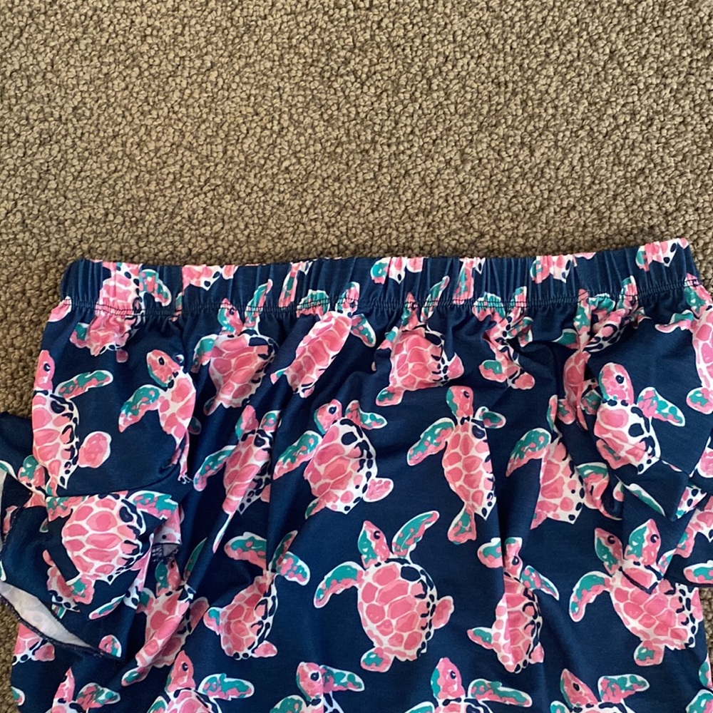 Simply Southern Turtle Ruffle Shirt - Size Small - Picture 4 of 4